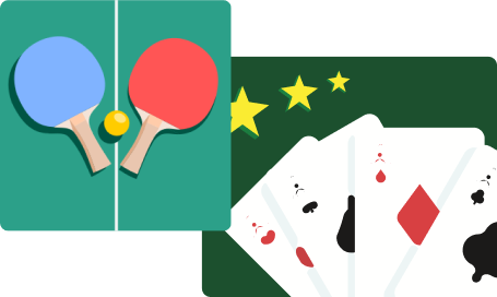 Ping Pong and Solitaire images